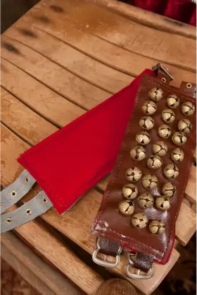 ANB3 PERCUSSION Ankle Bells Straps Belly Dance #2