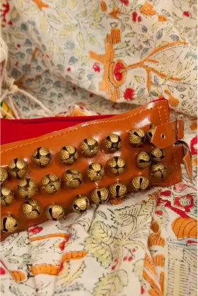 ANB3 PERCUSSION Ankle Bells Straps Belly Dance #3