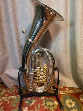070054L1102AE10 MIRAPHONE Baritone Euphonium Loimayr Valves #2