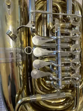 186-5U MIRAPHONE Mirafone Rotary Valve Tuba #3