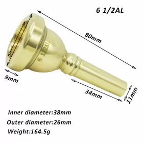 659446679204 MISSMORE Trombone Mouthpiece #2