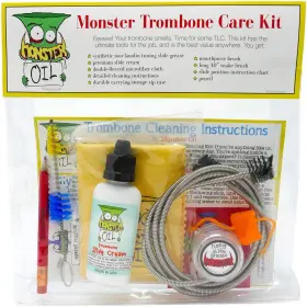 445037917908 MONSTER OIL Trombone Care Cleaning Based Veteran