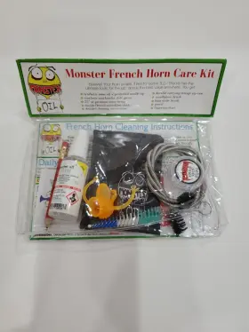 753510100448 MONSTER OIL French Horn Cleaning Care Snake Kit