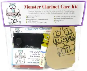 Xmckcl MONSTER OIL Care Cleaning Clarinet Kit