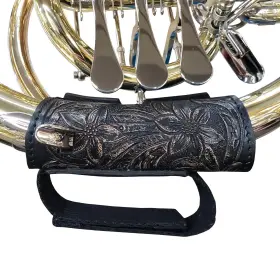 580552241282 MOONSIC French Horn Guard Strap Carving