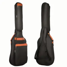 DJ0001 MOOSIKER Bass Guitar Bag Padding Padded Backpack Neck