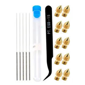 M10NOZZLE0.4 MOTOU High Nozzles Cleaning Needles Curved