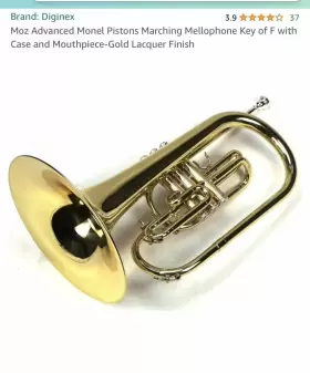 797734027594 MOZ Advanced Monel Pistons Marching Mellophone