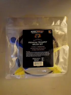 MN765 MUSIC NOMAD Trumpet Brush Cleaning Mouthpiece Valve Kit #2
