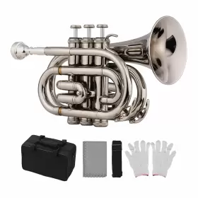 NZZ1717449811210CB MUSLADY Pocket Trumpet Flat Material Wind