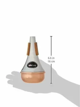 180685000080 MUTEC Straight Mute Trumpet Copper Bottom #2