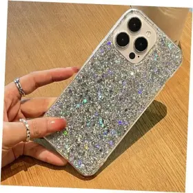 HX-JT-IP15PRO MUYEFW Iphone Pro Glitter Bling Women Girls