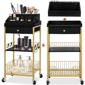 B0FH9NK29B NAUWABARN Makeup Organizer Hair Tool Holder