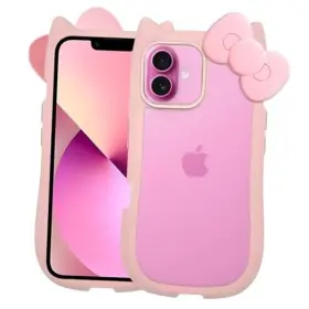 CATBOW001 OTTARTAKS Cute Bow Women Girls Kawii Cat Iphone