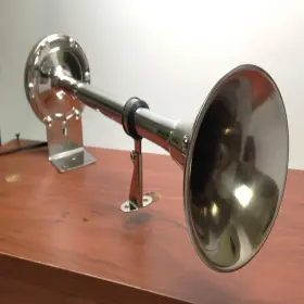 B00VMMDQVU PACTRADE MARINE Boat Steel Single Trumpet Horn