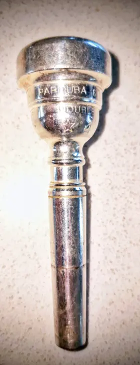 PAT.NO.2 PARDUBA Classic Double Cup Trumpet Mouthpice York