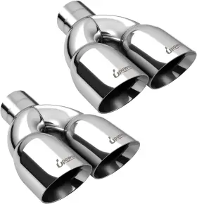 GSFW-0681892371 PARTSSQUARE Upower Pack Dual Exhaust Tip