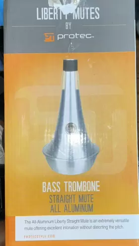 750793624357 PRO TEC Liberty Bass Trombone Mute Straight
