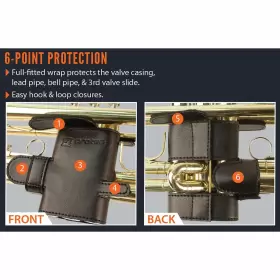 750793625910 PROTEC Trumpet Valve Guard #3