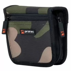 750793977835 PROTEC Double Tuba Mouthpiece Pouch Camouflage