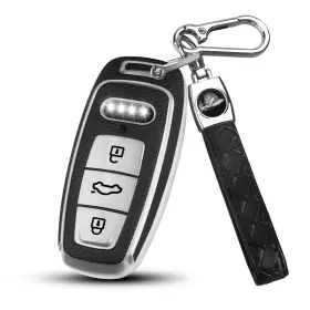 AODI02 QBUC Audi Key Fob Cover Keychain Tpu Protector