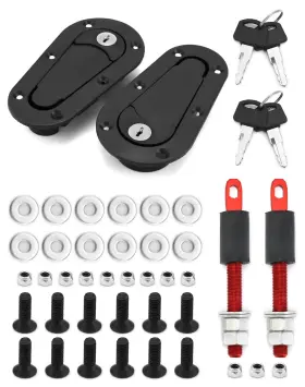 WD7975 QWORK Flush Hood Latch Pin Racing Car Kit