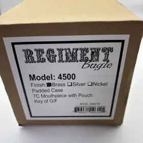 4500 REGIMENT Bugle Key Padded Mouthpiece