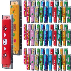 B0CL4LFLK4 RESTROMA Kids Cartoon Harmonica Toys