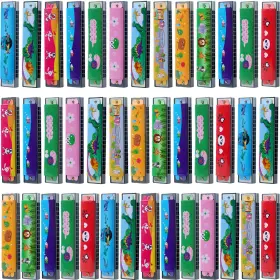 RESTROMA-D013 RESTROMA Pack Kids Harmonica Toy Random