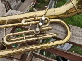 16281 REYNOLDS Baritone Horn Dented Ok