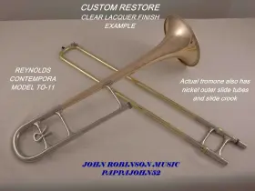 TO-11 REYNOLDS Contempora Trombone Restore King