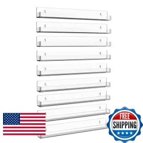 B0DK9BYR4W SOVQUEST Nail Polish Shelf Wall Acrylic Rack