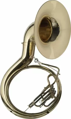 LV-MB4705 STAGG Sousaphone Pistons Abs Wheels