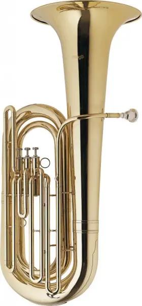 WS-BT235 STAGG Tuba Top Action Valves Abs Wheels