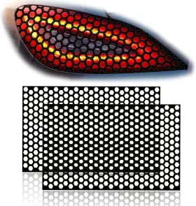 Stymart-wraps STYMART Car Rear Tail Light Lamp Stickers Decal