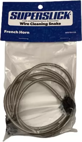 445029825860 SUPERSLICK French Horn Wire Cleaning Snake Wsfrh