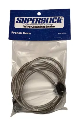 Wsfrh-bulk SUPERSLICK French Horn Cleaning Snake Wire