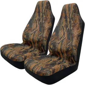 TY6603 UNIVERSAL Camo Front Car Seat Covers Waterproof Cov