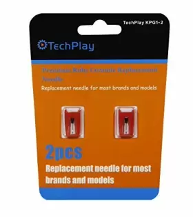 KPG1-2 TECHPLAY Pack Ruby Needels Turntable #2