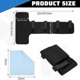 RUN-TIGEEN-2033 TIGEEN Sousaphone Pad Slip Anti Fatigue Pa #2