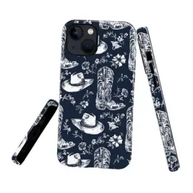 HKX924LM-124508 TNXEE Fall Glossy Iphone Western Cowgirl