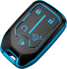 TSG-15483 TUKELLEN Chevy Key Fob Cover Tpu