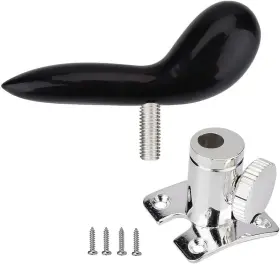 T0650 TUOREN Bassoon Saddle Rest Holder Thumb Fixing Screws