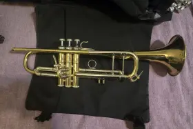 ML37 VINCENT BACH Stradivarius Flat Trumpet Torpedo