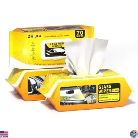 ZHIJIU-03 VISIT THE ZHIJIU STORE Car Cleaning Wipes Glass