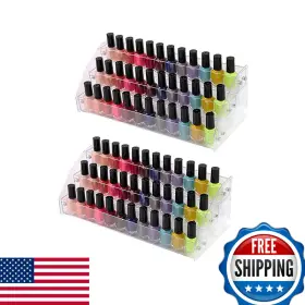 B07QZMRS18 WADRAC Tiers Acrylic Nail Polish Holder Essential