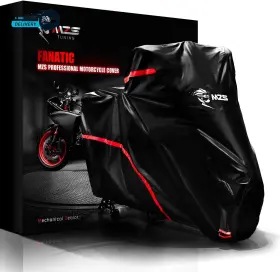 744110064148 WATERPROOF MOTORCYCLE COVER Season Weather Up