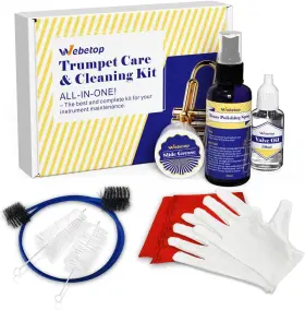 313056770767 WEBETOP Trumpet Cleaning Care Valve Oil Kit