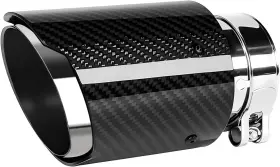 HB224 WEMAK Inlet Outlet Car Exhaust Od Carbon Fiber Tai
