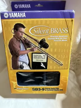 086792619125 YAMAHA Silent French Horn Mute Studio